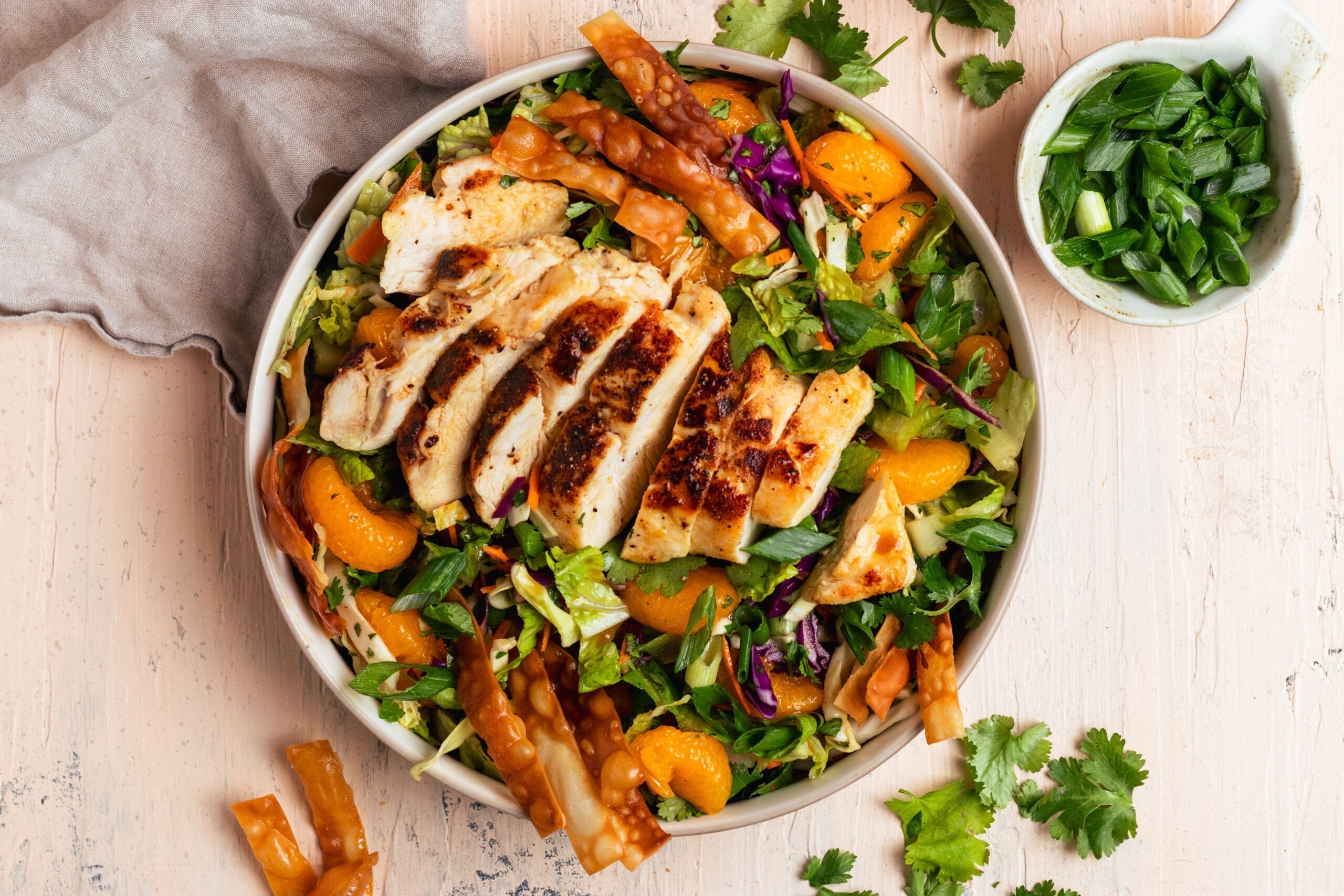Caribbean Chicken Salad with Peanuts