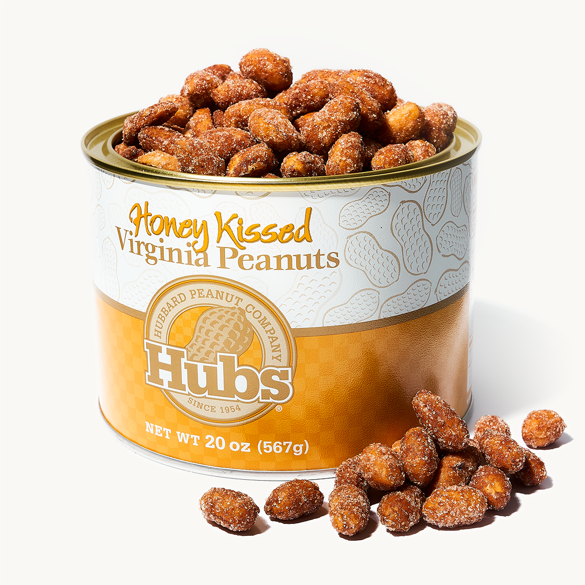 Honey Roasted Peanuts | Sweet Peanuts | Hubs Peanuts