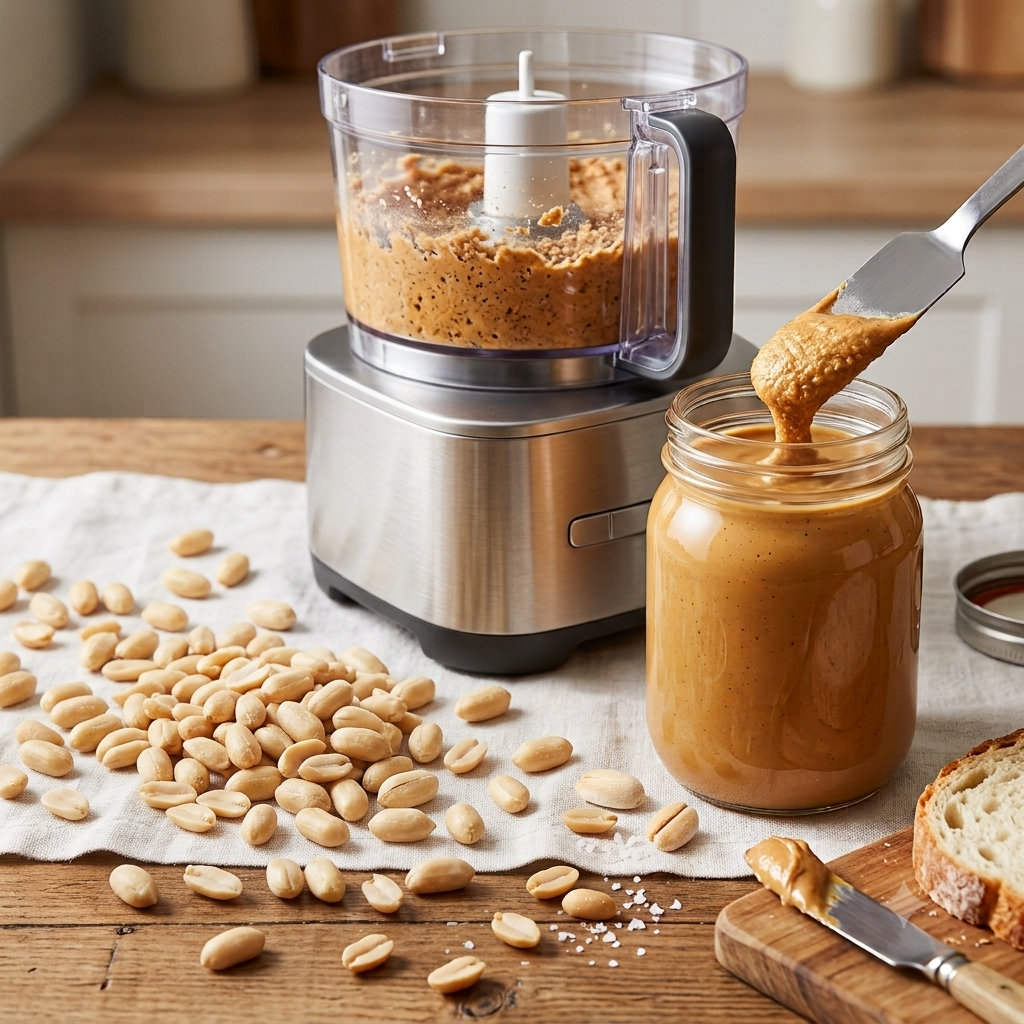 Homemade Peanut Butter