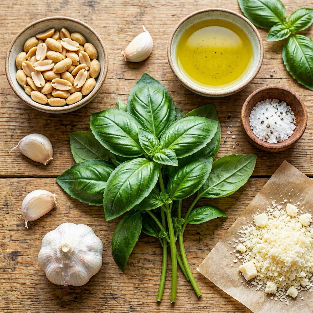 Peanut & Basil Pesto Recipe