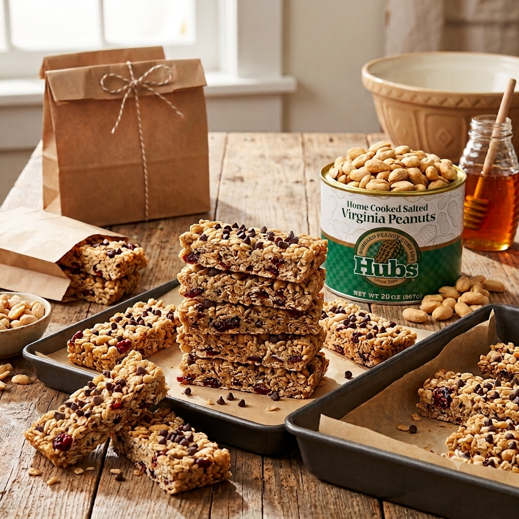 Peanut Butter Granola Bars