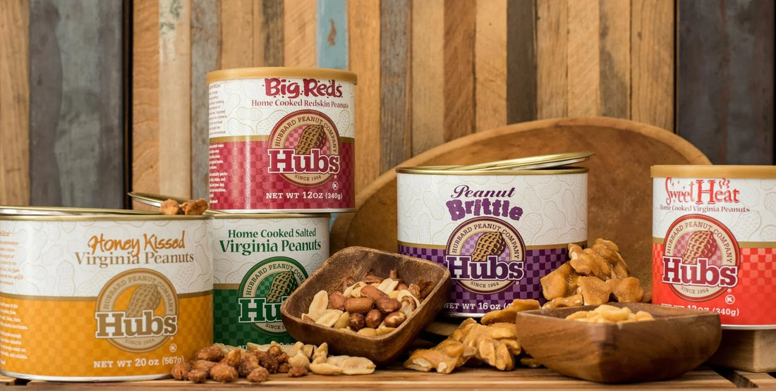 With flavors old and new, Hubs Peanuts are good for you, the earth and the community